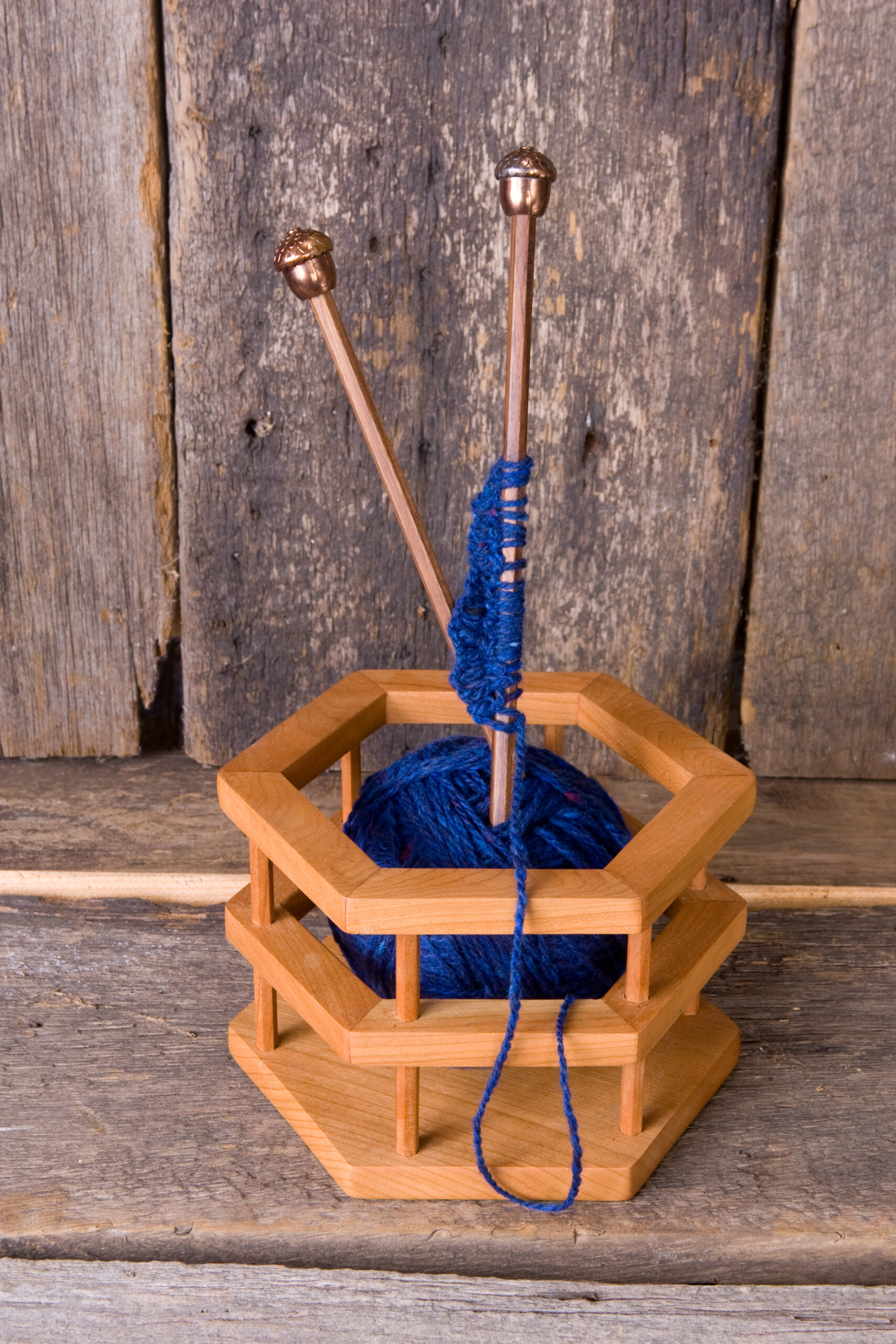 3 Size Wooden Yarn Bowl Crochet Knitting Storage Bowl Natural Grain  Handmade Yarn Holder Bowl Wool Needlework Accessory